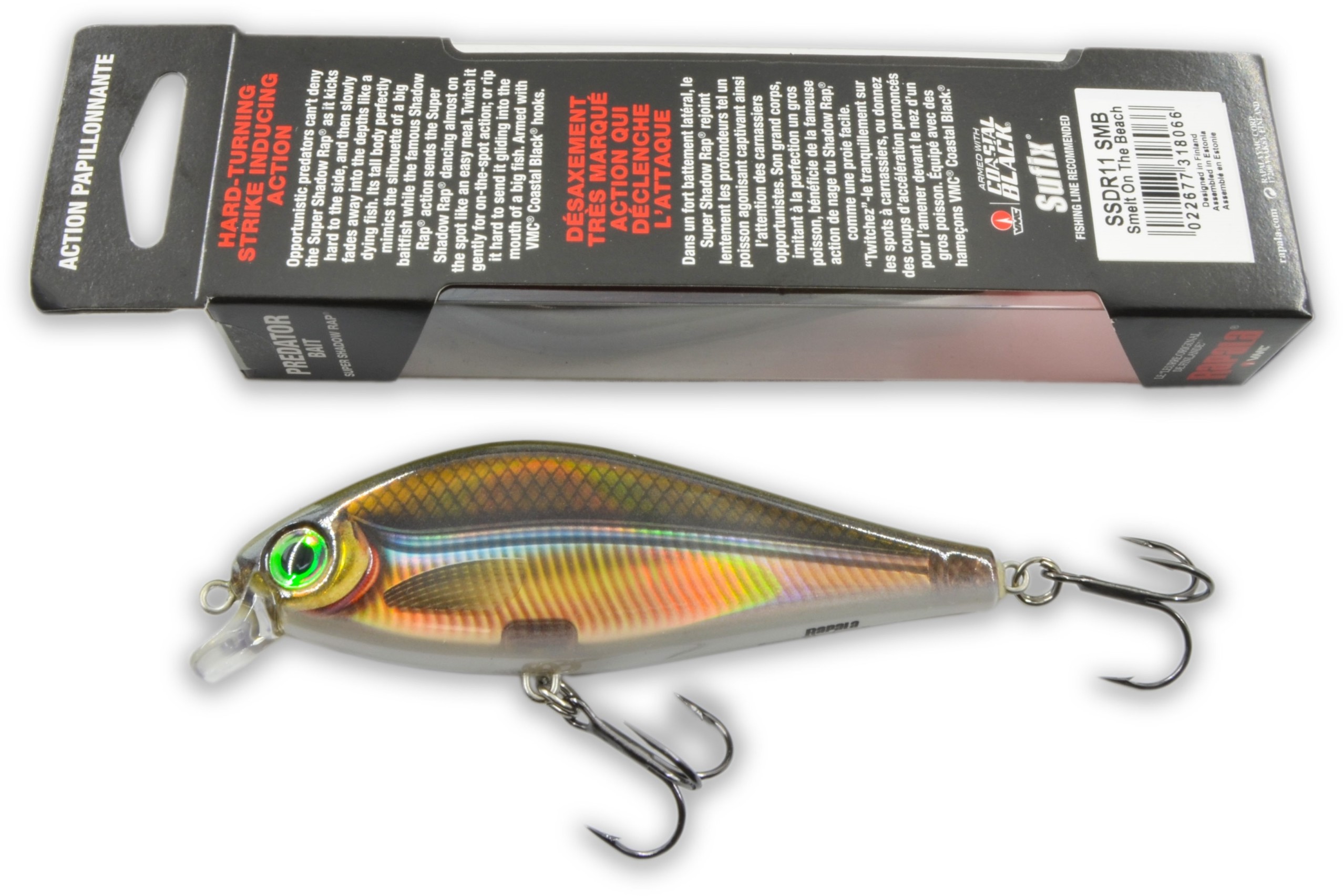 Rapala Na Szczupaka ! # Wobler Shadow Rap 11CM 38G