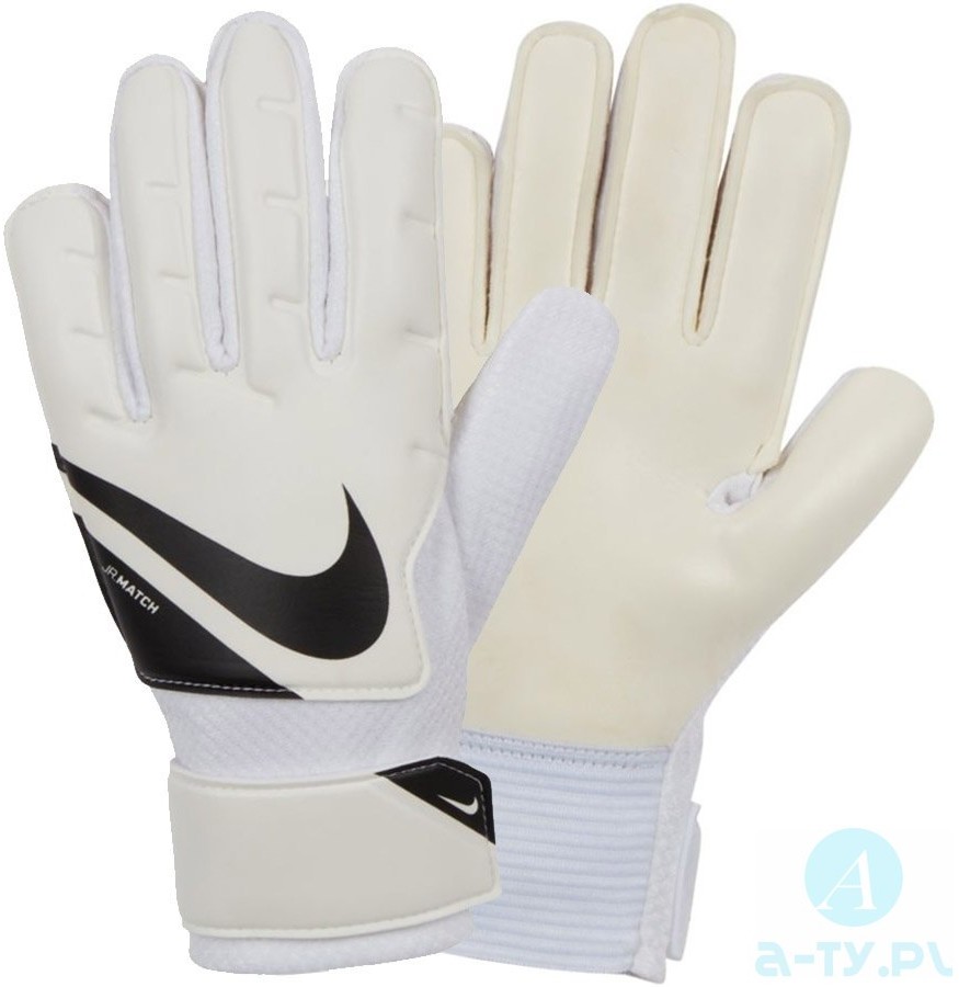 Nike Rękawice GK Match JR CQ7795 100 biały 5 a-ty CQ7795 100