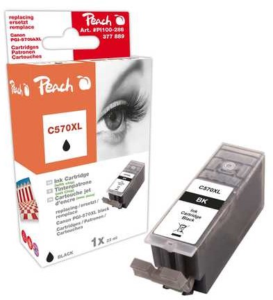 DrTusz Peach XL black kompatybilny z PGI-570XL bk PI100-286