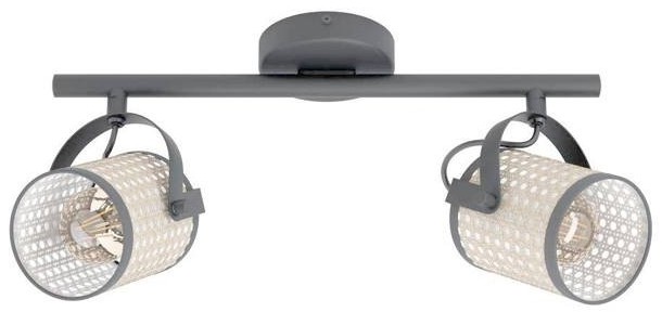 Eglo 43494 - Oświetlenie punktowe RUSCOMB 2xE27/10W/230V