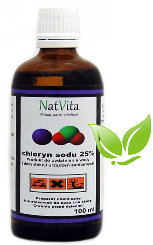 Natvita Chloryn sodu roztwór 25% 100 ml