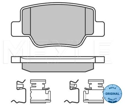 Wulf Gaertner Autoparts Zestaw klocków hamulcowych, hamulce tarczowe Wulf Gaertner Autoparts 025 249 2616/W