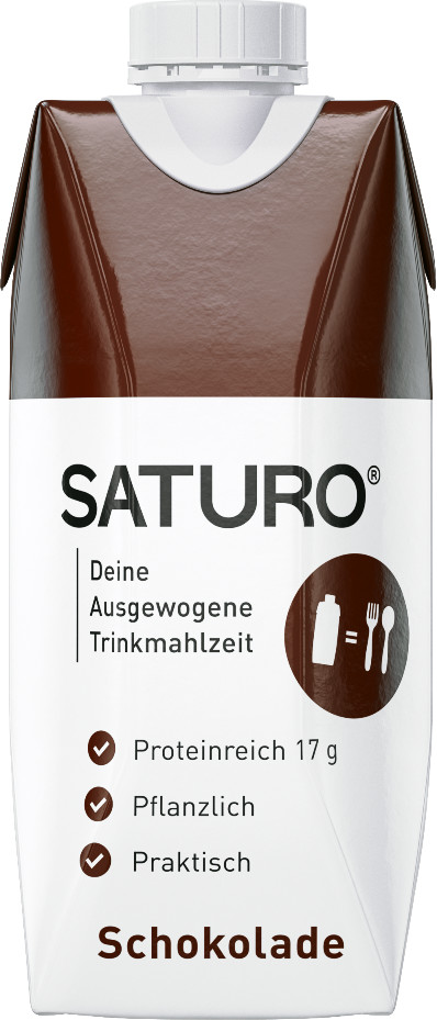 SATURO SATURO Napój Ready To Drink Food 330 ml po prostu wanilia