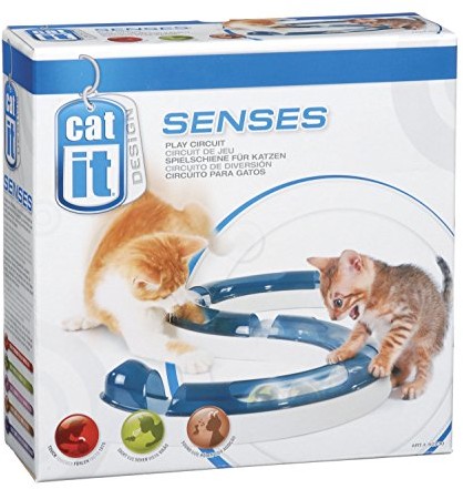 Catit catit Design Senses Play Circuit, 1 szt., biały i niebieski
