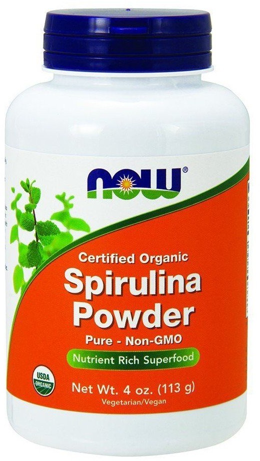 Now Foods Suplement prozdrowotny Spirulina Powder 113g