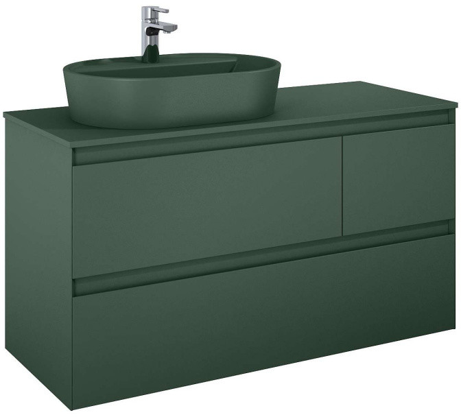Elita Split Szafka podumywalkowa 120 cm lewa forest green matt PDW 169021