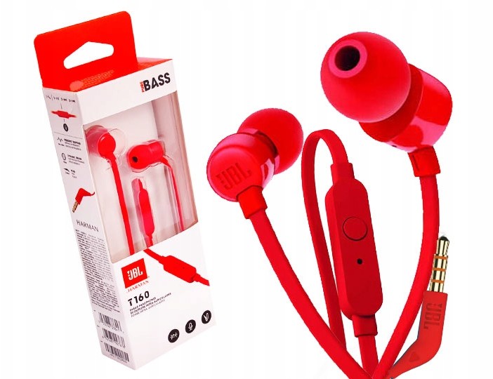JBL T160 Czerwone