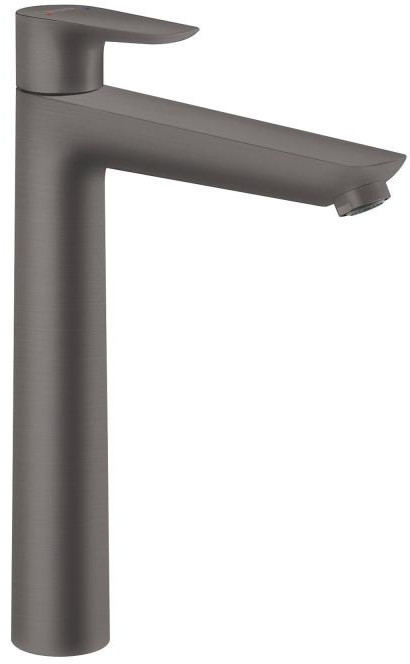 Hansgrohe Talis E Bateria umywalkowa wysoka czarny chrom szczotkowany 71716340