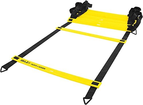 SKLZ sklz saq prywatnego  02 Training Agility drabina do ćwiczenia koordynacji Quick Ladder Yellow/Black, żółty, jeden rozmiar ZSSZQL