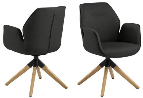 Actona Krzesło Aura ciemny szary 90269