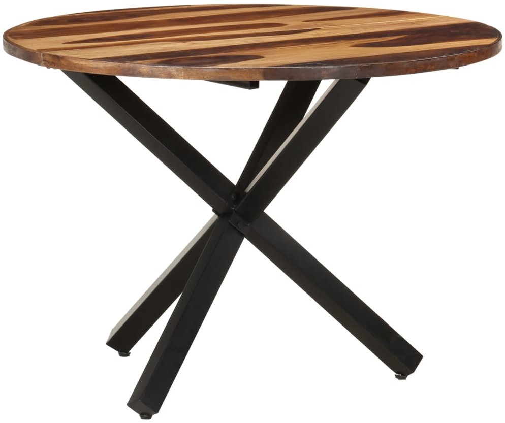 vidaXL Stół jadalniany, 100x100x75 cm, akacja w stylu sheesham