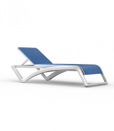 Resol Leżak Sky Premium Sun White-Azul 3675