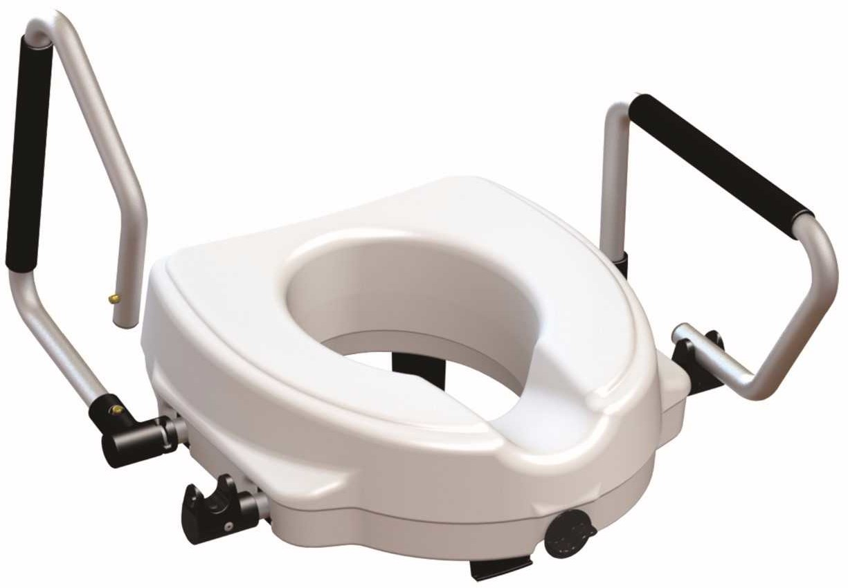 Timago KING Nasadka toaletowa 12 cm z podłokietnikami, do 130 kg KING_12FA_20