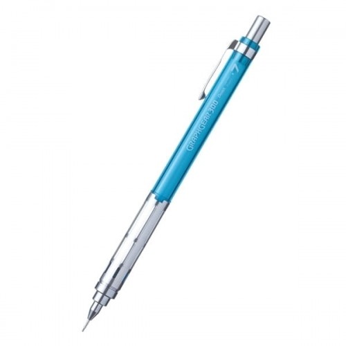 Pentel Ołówek automatyczny 0,7mm GRAPHGEAR 300 błękitny 1szt /PG317-TSX/ PN218-17