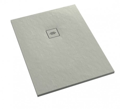 Schedpol SCHEDLINE COLLECTION SCHEDLINE COLLECTION Brodzik prostokątny PROTOS CEMENT STONE 90x160x3,5 z systemem STABILSOUND PLUS 3SP.P1P-90160/CT/ST-M1/CT/ST