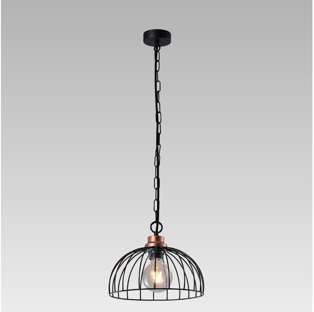 Prezent 75465 - Żyrandol na łańcuchu BASKET 1xE27/60W/230V
