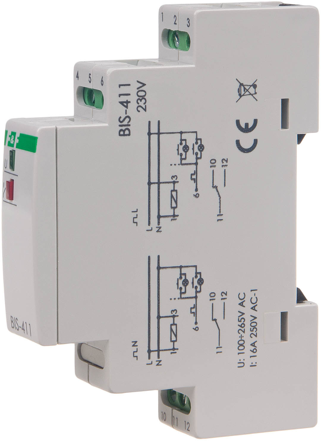 F&F FF_FILIPOWSKI Przekaźnik bistabilny BIS-411 BIS-411