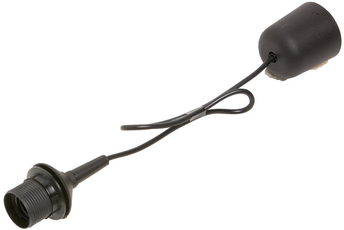 LUX LUX Zawieszenie do lamp E27 czarne