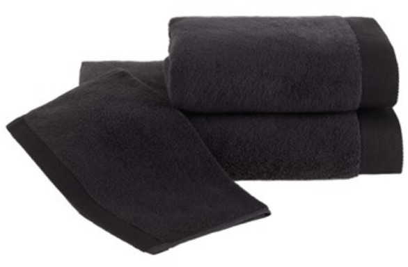 Soft Cotton Ręcznik MICRO COTTON 50x100cm Czarny Antracyt Ręcznik MICRO COTTON 50x100cm Czarny Antracyt
