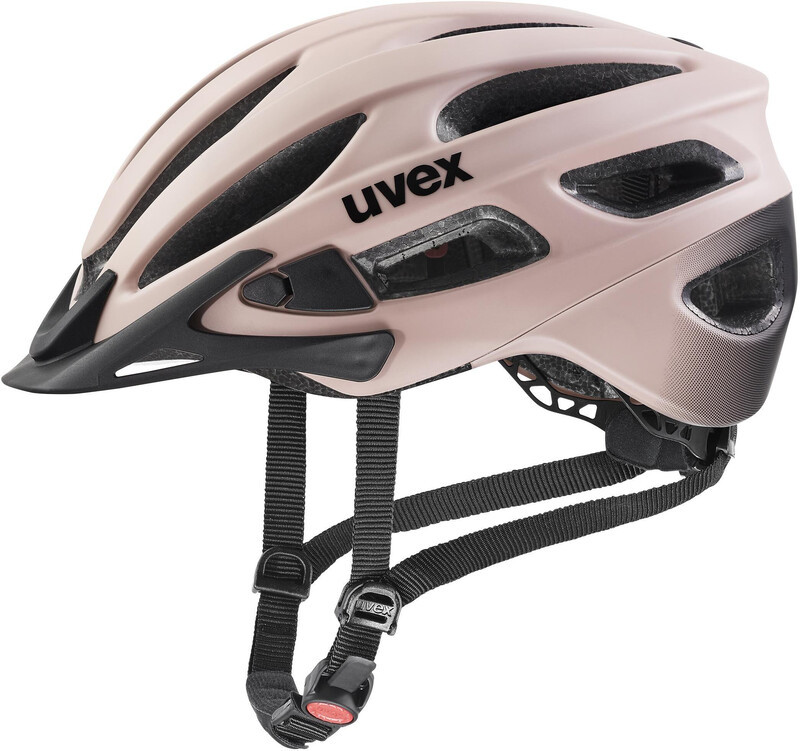 UVEX True CC Helmet, różowy/czarny 55-58cm 2022 Kaski miejskie i trekkingowe S4100540417