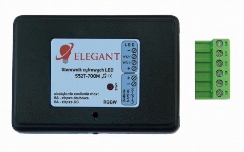 Elegant Sterownik Led muzyczny RGBW S52T-700M S52T-700M