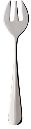 Villeroy & Boch 18/10 stal nierdzewna coupole Oyster widelec, srebrny, srebro, 127 mm 1662480500