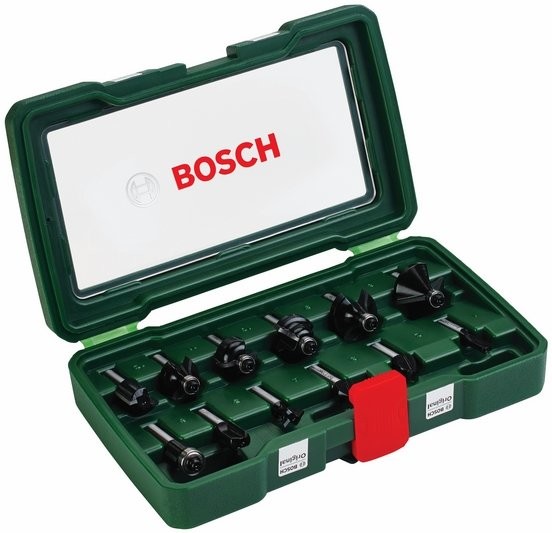 Bosch BOSCH_elektonarzedzia Zestaw frezów Promoline 12 elementów)