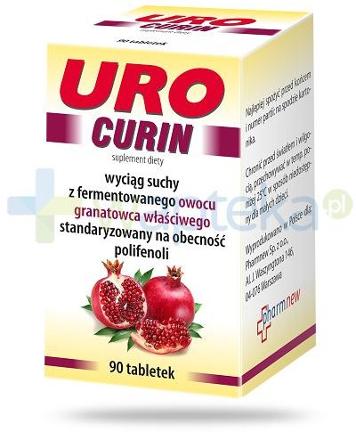 Pharmnew UroCurin 90 tabletek [Data ważności 28-02-2021] 3493361