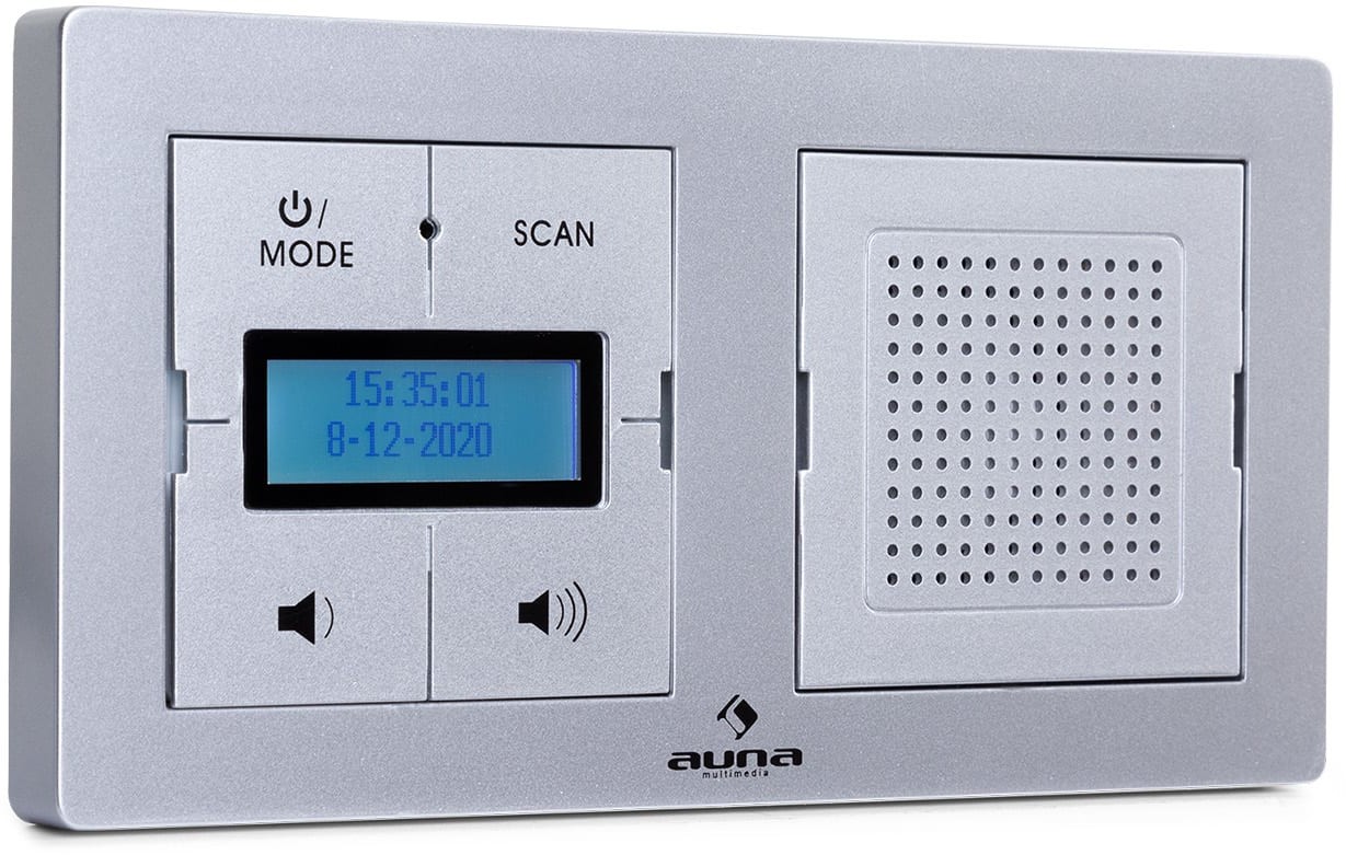 Auna DigiPlug UP Srebrny