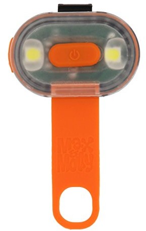 Max&Molly Max & Molly Matrix Ultra LED światła dla psa  kot  Jogger  Walker  wędkarzy  rowerzystów  Biker  na świeżym powietrzu w różnych kolorach, pomarańczowy 800003