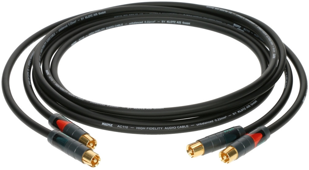 Zdjęcia - Kabel Klotz ALN009  audio RCA hi-end - 0.9m +9 sklepów - przyjdź przetestuj 