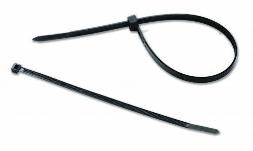 electroline Opaska kablowa, mierzy 9 X 180 MM  100 sztuk  kolor czarny (60727)