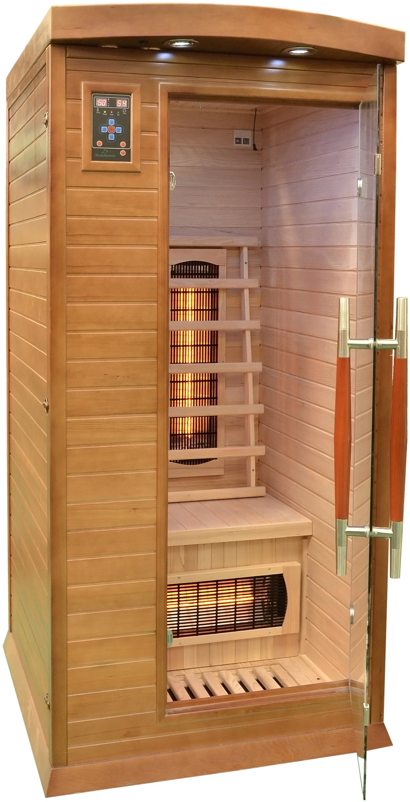 Home&Garden Sauna na podczerwień z koloroterapią DH1 GH (579622)