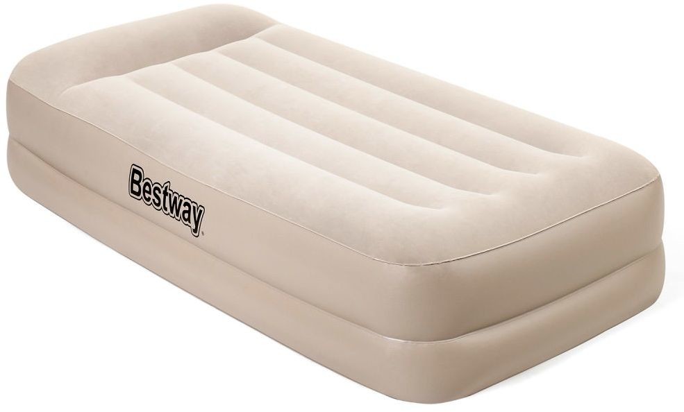 Bestway Materac Dmuchany Welurowy Łóżko 191x97x42 Bestway 67694 z Pompką 230V 67694