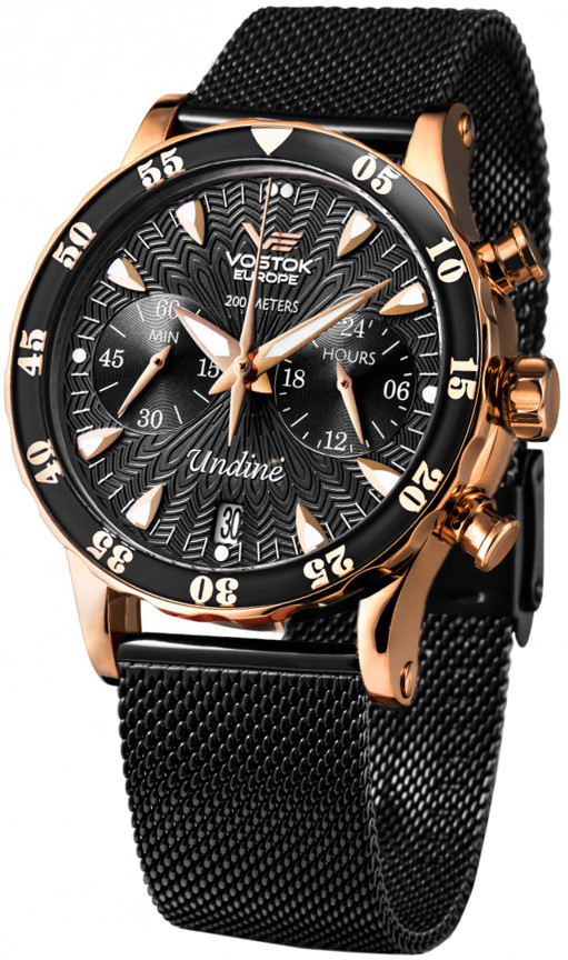 Vostok Europe Zegarek VK64-515B568B1 Undine Chrono -