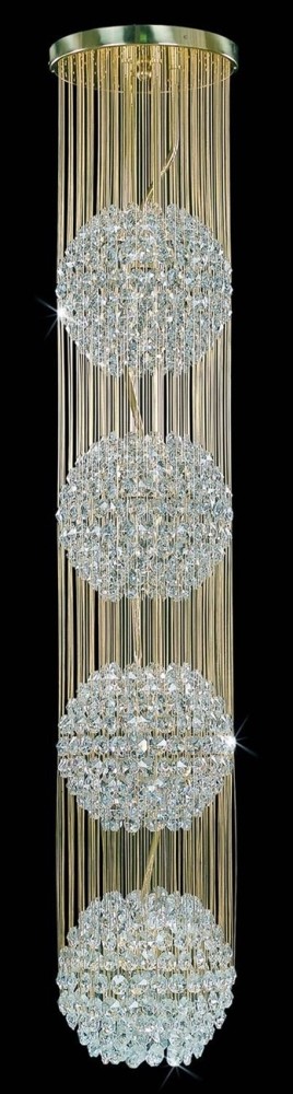 Artcrystal Artcrystal PCB093800004 - Żyrandol kryształowy 4xE27/60W/230V