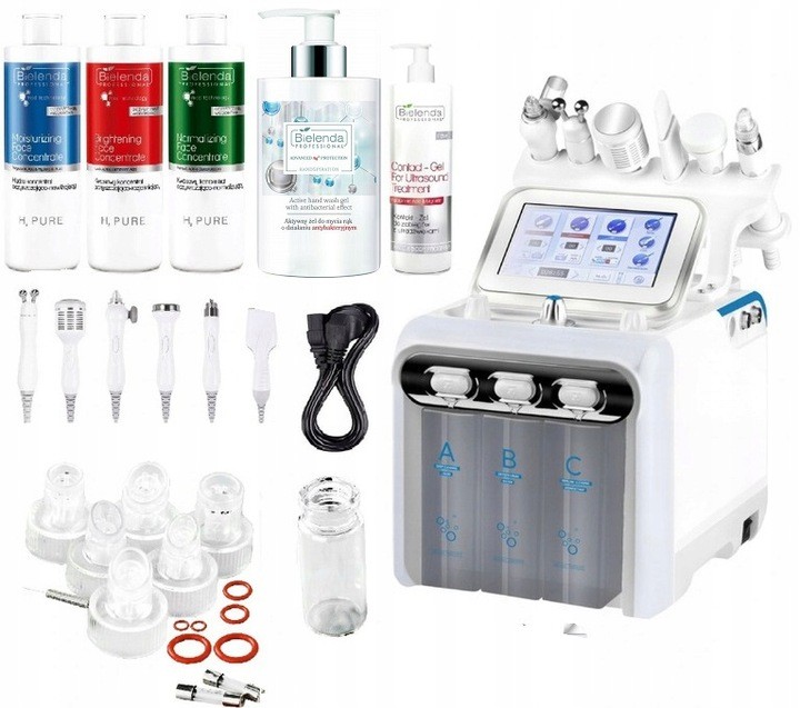 Calissimo Hydradermabrazja Oczyszczanie Wodorowe 6W1 HYDRA-01