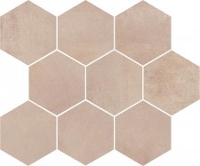 Opoczno Płytka ścienna Arlequini Mosaic Hexagon 28x33