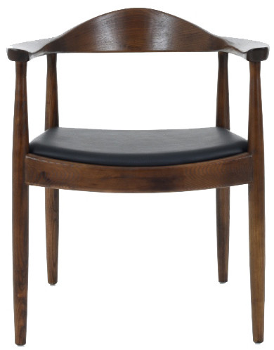 King Home Krzesło 63x53x76,5 cm State ciemnobrązowe/jesion DC-604.DARK.BROWN