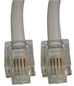 Cisco ADSL RJ11-to-RJ11 Straight Cable CAB-ADSL-800-RJ11=