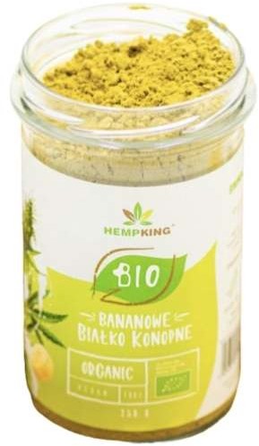 BIO białko konopne bananowe 250g.