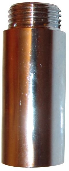Przedłużka chrom gwint wewnętrzny / zewnętrzny 1/2  60 mm