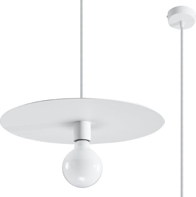 Sollux Lighting Lampa wisząca Nowoczesna lampa wisząca LED Ready biała SL.0852 SL.0852