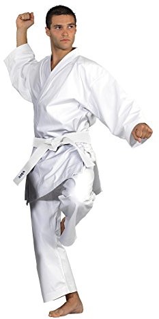 Kwon dobok taekwondo i karate 8 Oz, biały, 160 1002160