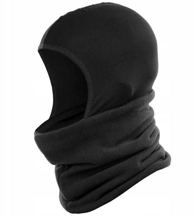Tuba Komin Polarowy Kominiarka Szal Mfh Czarny