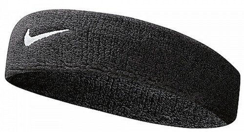 Nike Opaska Frotka na głowę Headband czarna NNN07010OS