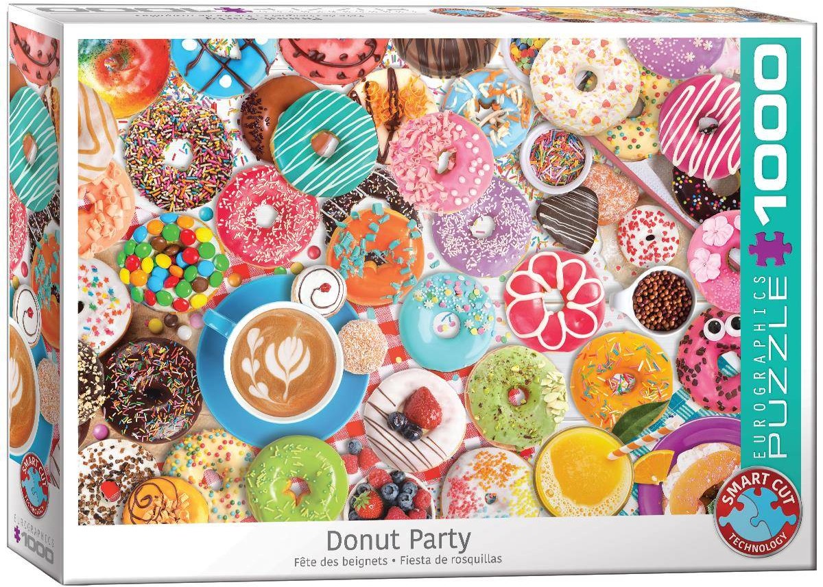 Eurographics Puzzle 1000 Donut Party 6000-5602 -