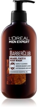 Loreal Paris Paris Barber Club żel do mycia brody twarzy i włosów 200 ml