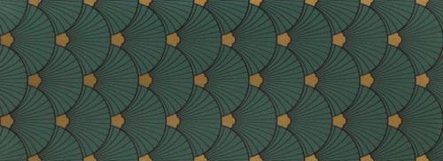 Tubądzin Zień SOPHISTICATED GREEN DEKOR ŚCIENNY 89,8X32,8