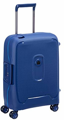 Delsey Moncey wózek transportowy na 4 kółkach Slim Line 55 cm niebieski